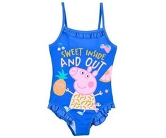 Peppa Pig vaikiškas maudymosi kostiumėlis „Fruits“, plaukikas (3-6 metai)