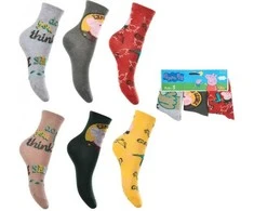 Peppa Pig vaikiškos kojinės 23-34