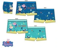 Peppa Pig vaikiškos maudymosi glaudės, šortai 3-6 metų vaikams