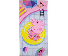 Peppa Pig vasaros rankšluostis, paplūdimio rankšluostis 70x140cm
