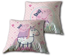 Peppa Pig Vienaragio dekoratyvinė pagalvėlė, 35x35 cm