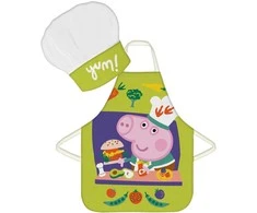 Peppa Pig Yum vaikiškų prijuosčių rinkinys, 2 dalys