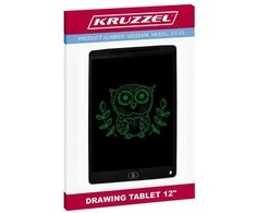 Piešimo lenta 12" juoda Kruzzel