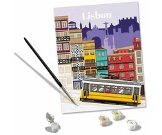 Ravensburger Rankdarbių rinkinys tapybai pagal skaičius CreArt Lizbona