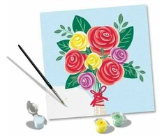 Ravensburger CreArt: Rožių puokštė