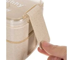Ekologiška pusryčių dėžutė - priešpiečių dėžutė 750ml Ruhhy 24528