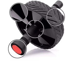 Muscle training roller wheel + mat