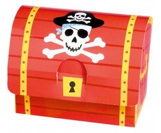 Piratų lobių skrynių rinkinys, 8 vnt.