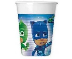 PJ Masks Trio plastikinių puodelių rinkinys, 8 vnt., po 200 ml
