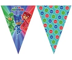 Globos Europe Bv Pižamos herojų vėliavėlės girlianda