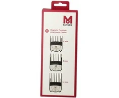 Wahl Clipper Corporation MOSER 1801-7020 Magnetinių antgalių rinkinys 6/ 9/ 12 mm
