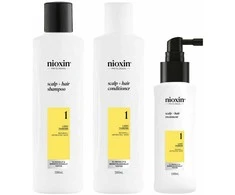 Nioxin Sistema 1 – Kit - Tratamiento Para Cabello Natural Con Debilitamiento Leve 3 U