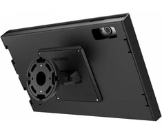 Laikiklis Compulocks Compulocks Swell iPad 10th-11th (A16) Gen Swell Enclosure Bow Tilting Wall Mount Juodas - montavimo rinkinys (Gehause) - freiliegende Front-/Ruckkamera und Sensoren - fur Tablett - Neigen - verriegelbar - Aliuminio - Juodas - Wandmontage -