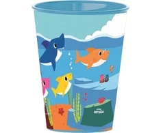 Plastikinis puodelis „Baby Shark“, 260 ml