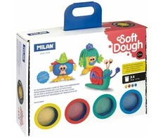 Milan Laimingų veidų tortas Juokingi veidai 4 Spalvos x 116g 913304HF MILAN