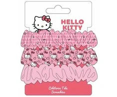 Plaukų gumytės Hello Kitty Fuksija 3 Dalys