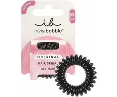 Invisibobble plaukų gumytės Original True Juodas 3 vnt.