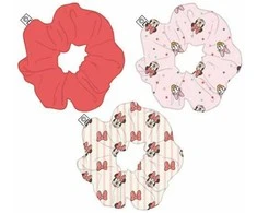 Plaukų gumytės Minnie Mouse Raudona 3 Dalys