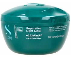 Alfaparf Milano Semi Di Lino Reconstruction Mascarilla Restructurante Ligera, 200 ml