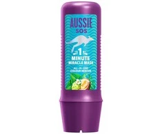 Aussie Hair SOS 1 Minute Miracle Color Rescue Mask kaukė dažytiems plaukams, 250 ml