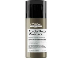 L'oreal Professionnel Absolut Repair Molecular Mascarilla Profesional Reparadora Sin Aclarado Para Cabello Dañado, 100 ml