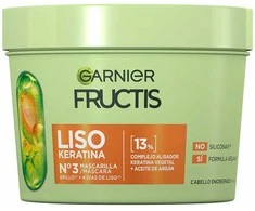 Garnier „Fructis Liso Keratin N3“ švelni kaukė, 370 ml