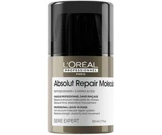 L'oreal Professionnel Absolut Repair Molecular Mascarilla Profesional Reparadora Sin Aclarado Para Cabello Dañado, 50 ml