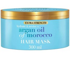 „Ogx Argan Oil Hydrate &amp; Repair“ ypač stipri plaukų kaukė, 168 g