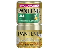 Masc Cap Pantene Suav-Liso DUPLO kaukė 300