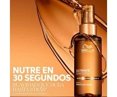 Wella Professionals Ultimate Smooth Miracle Oil Serum Aliejinis serumas skvalanu ir omega-9, 100 ml
