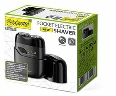 MAESTRO MR-671 USB kelioninis elektrinis skustuvas