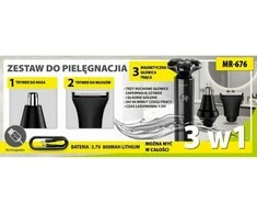 MAESTRO MR-676 3 viename USB skutimosi rinkinys