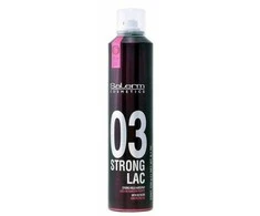Salerm Cosmetics Strong Lac 03 Stiprios fiksacijos plaukų lakas 405ml