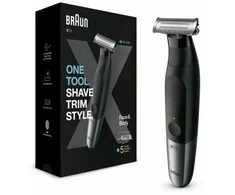 Barzdaskutė Plaukų žirklės / skustuvas Braun XT5100
