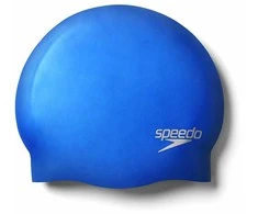 Silikoninė plaukimo kepuraitė Speedo suaugusiesiems mėlyna