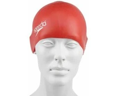 Speedo Plaukimo kepuraitė JUNIOR PLAIN MOULDED raudona Speedo