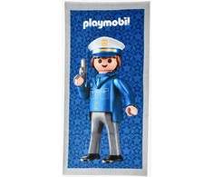 Playmobil policijos rankšluostis, paplūdimio rankšluostis 70x140 cm