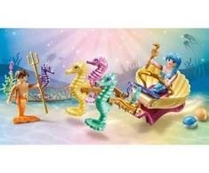 Playmobil Princess Magic 71500 Povandeniniai gyventojai su jūrų arkliuko vežimu