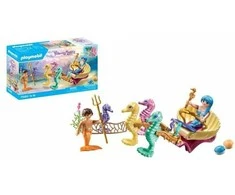 Playmobil Princess Magic 71500 Povandeniniai gyventojai su jūrų arkliuko vežimu