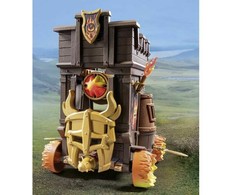 PLAYMOBIL 71643 Kovos vežimas „Novelmore“ riterių ugnies patranka pilių serija