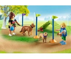Playmobil My Life 71745 šunų žaidimų aikštelė