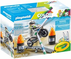 Konstruktorius PLAYMOBIL Color: Motorbike 71377