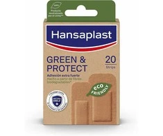 "Hansaplast Žalias - Protect" 20 tvarsčių