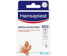"Hansaplast Foot Expert" hidrokoloidinių ampulių tvarsčių pakuotė