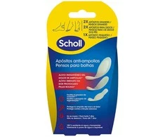 Scholl Anti-Blister Dressings Blister pleistrai nuo nutrynimo 5 vnt