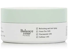 Ondo Beauty 36.5 BAN-JJAK Caffeine &amp; Žalias Tea Antioxidant Eye Patches hidrogelinės paakių kaukės su kofeinu ir žaliąja arbata, 90 g
