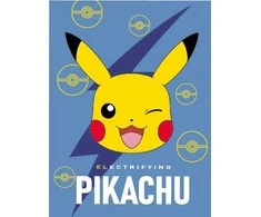 MCU Pokemon Coral Fleece tæppe - 150 x 200 cm