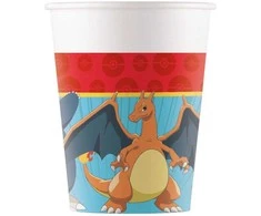 Globos Europe Bv Pok√©mon Next Generation popieriniai puodeliai, 8 vnt., po 200 ml