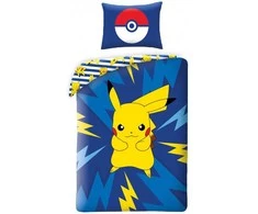 Pok√©mon Pika-Power patalynės užvalkalas 140–200 cm, 70–90 cm