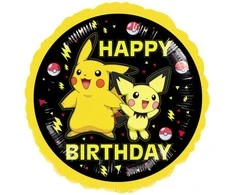 Riethmuller Europe Pokemon folieballon Happy Birthday